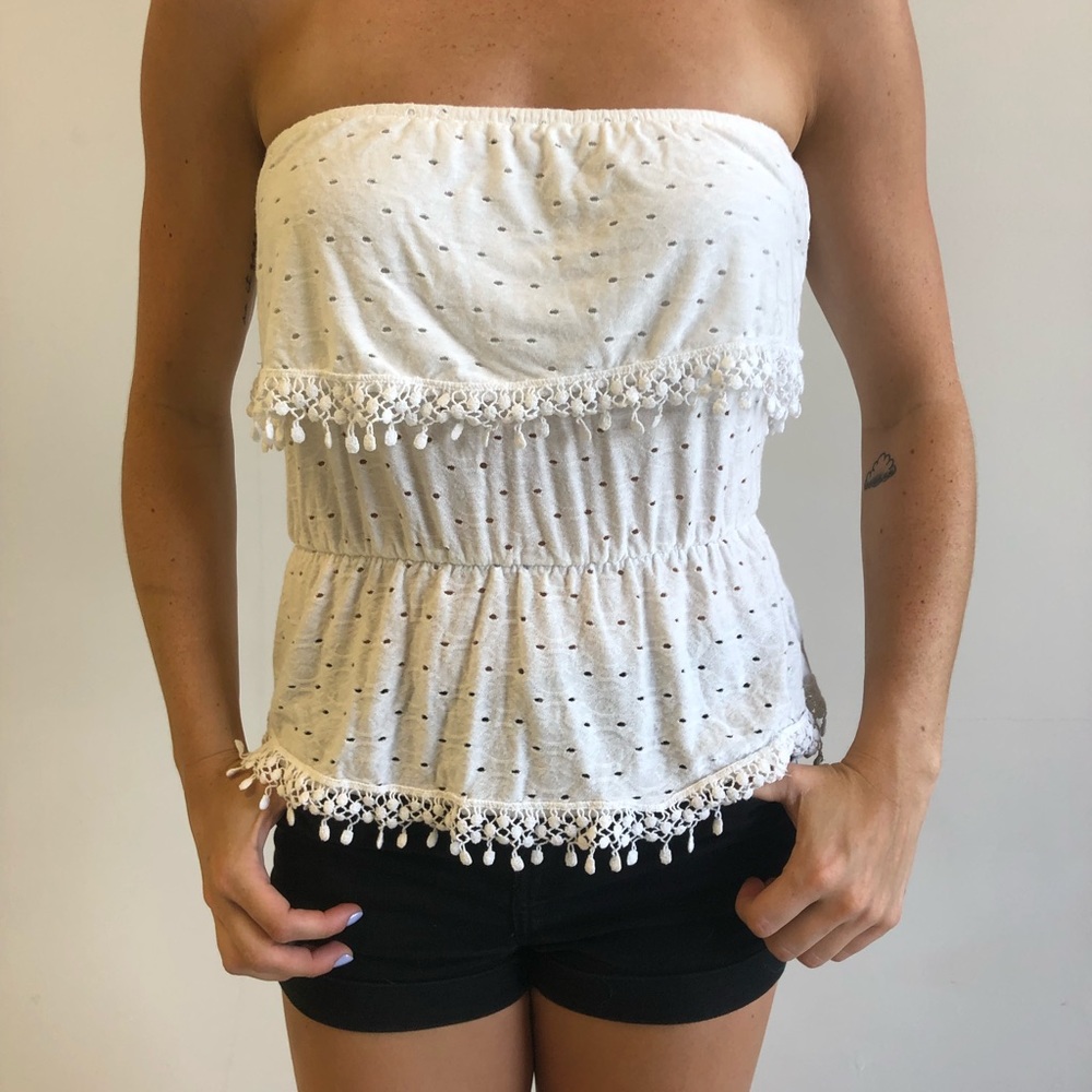 strapless top